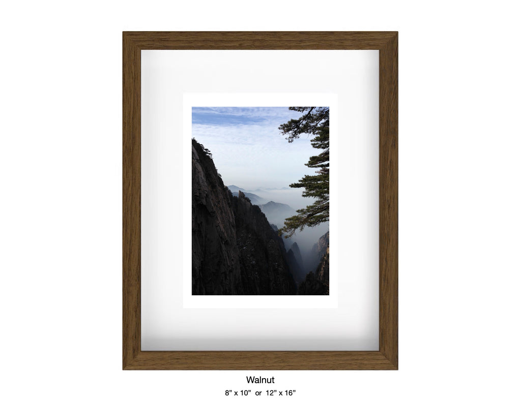 Huangshan, China - January 26, 2014 -