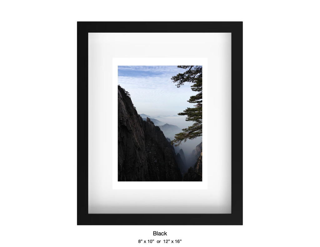 Huangshan, China - January 26, 2014 -