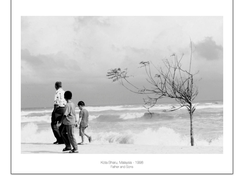 Kota Bharu, Malaysia - Father and Sons - 1998