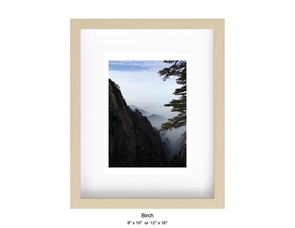 Huangshan, China - January 26, 2014 -
