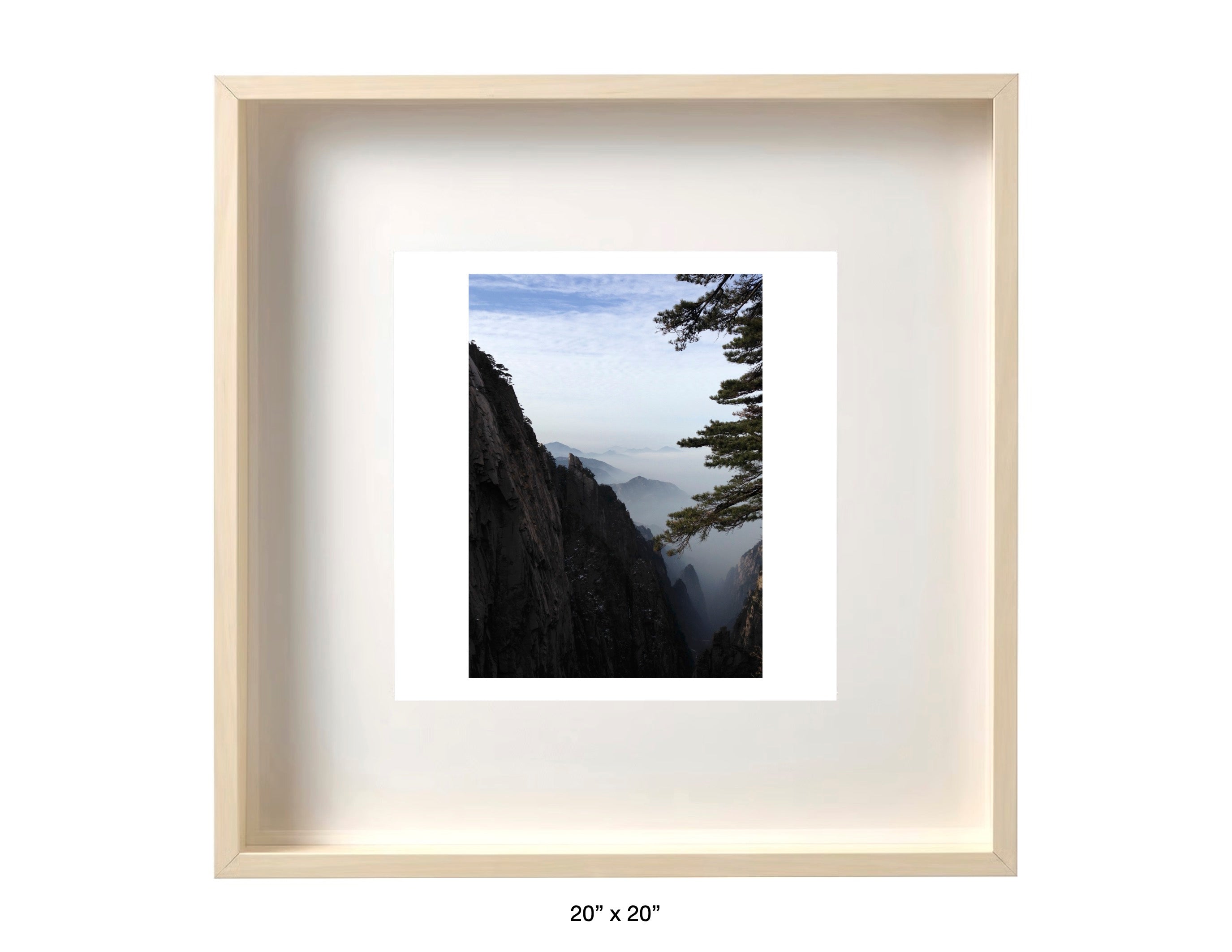 Huangshan, China - January 26, 2014 -