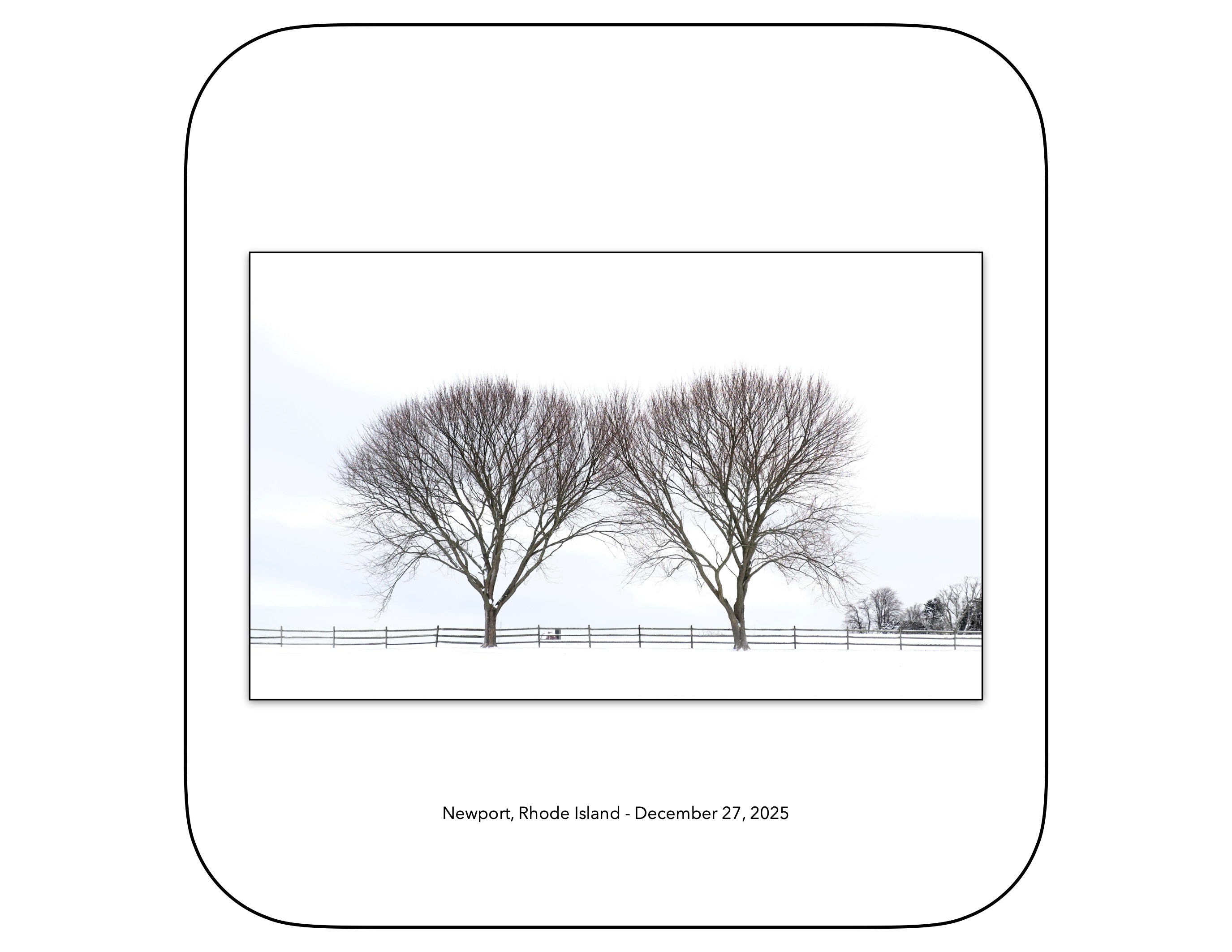 Newport, Rhode Island - December 27, 2025 -