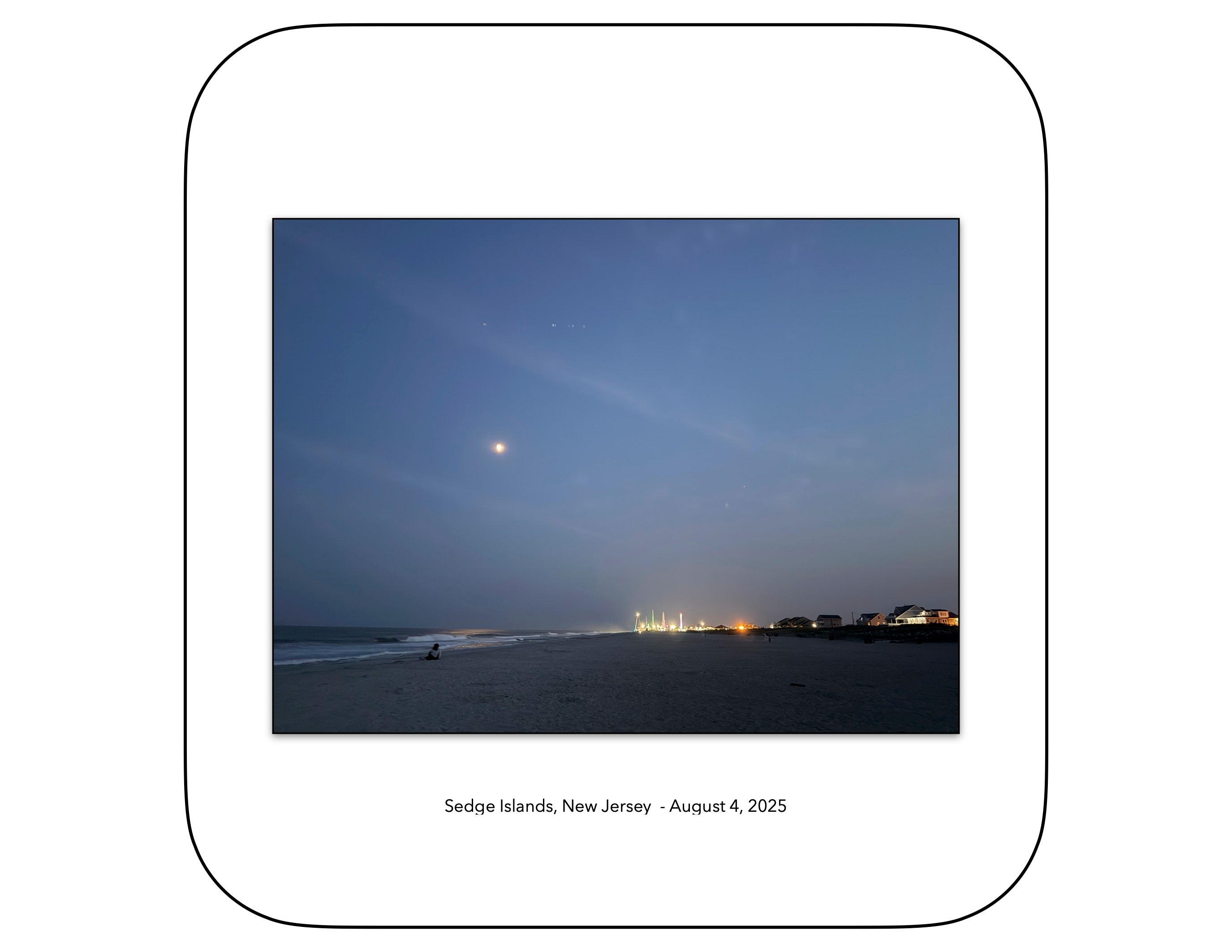 Sedge Islands, New Jersey - August 4, 2025 -