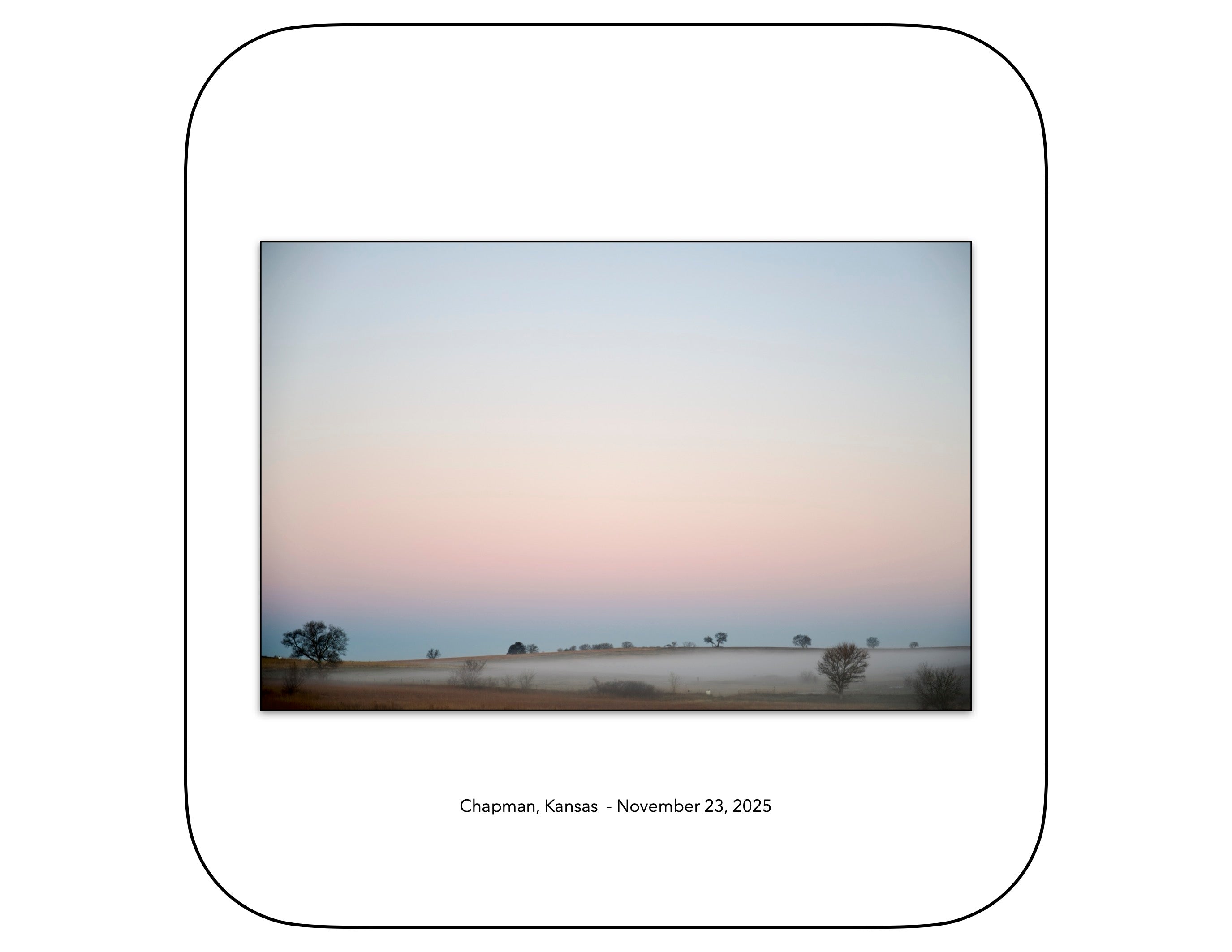 Chapman, Kansas - November 23, 2025